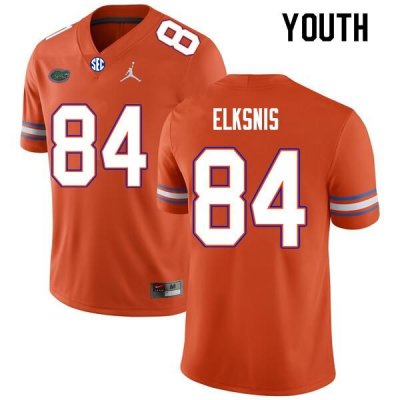 Youth Florida Gators #84 Nick Elksnis NCAA Nike Orange Authentic Stitched College Football Jersey XJJ0162LP